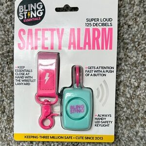 Safety Alarm - Pink and Blue